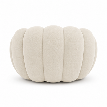 Canapé bubble 1 place Brume — Maille 3D Blanc cassé