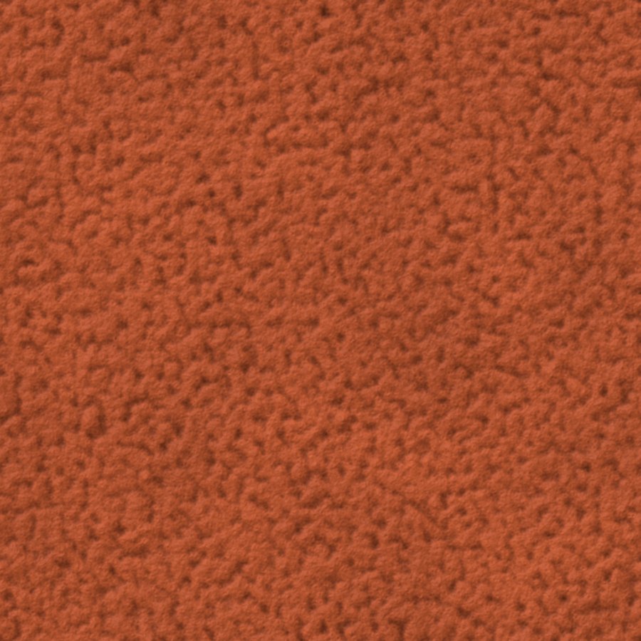 Gros plan de la maille bouclette, coloris Terracotta