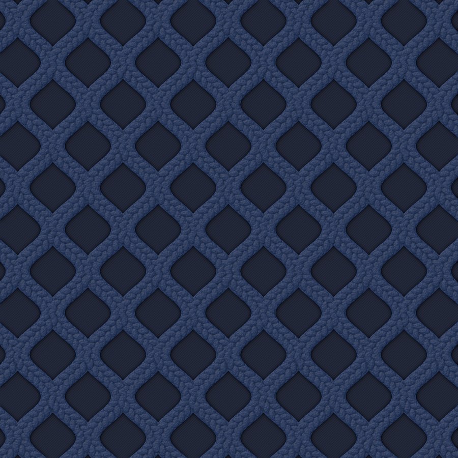 Gros plan de la maille 3d, coloris Bleu marine