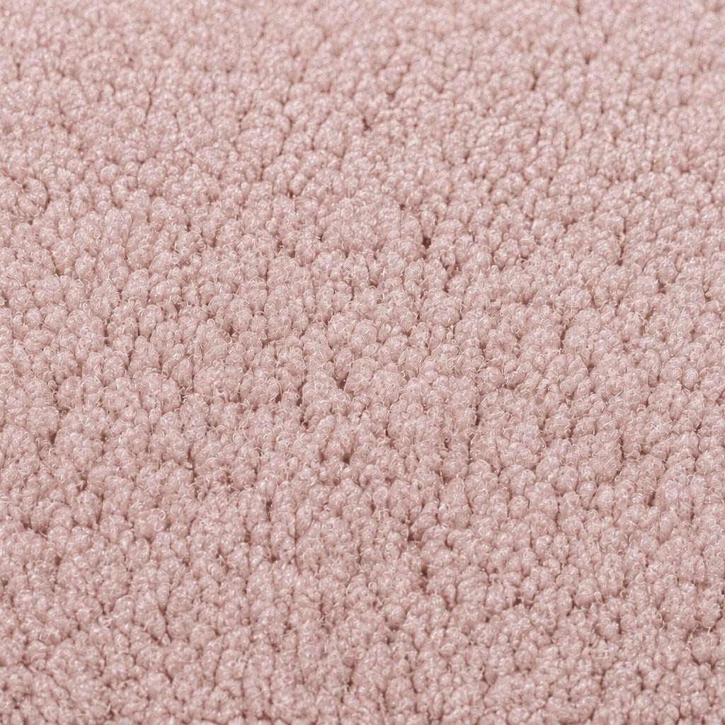 Canapé bubble 1 place Brume — Bouclette Rose poudré