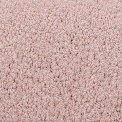 Canapé bubble 1 place Brume — Bouclette Rose poudré