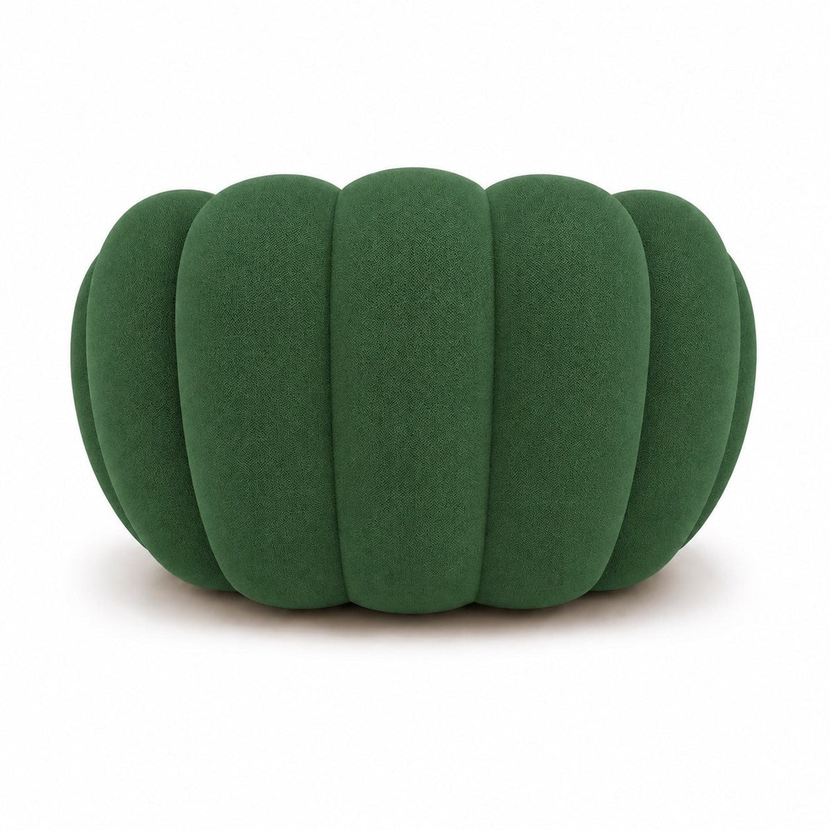 Canapé bubble 1 place Brume — Maille 3D Vert forêt