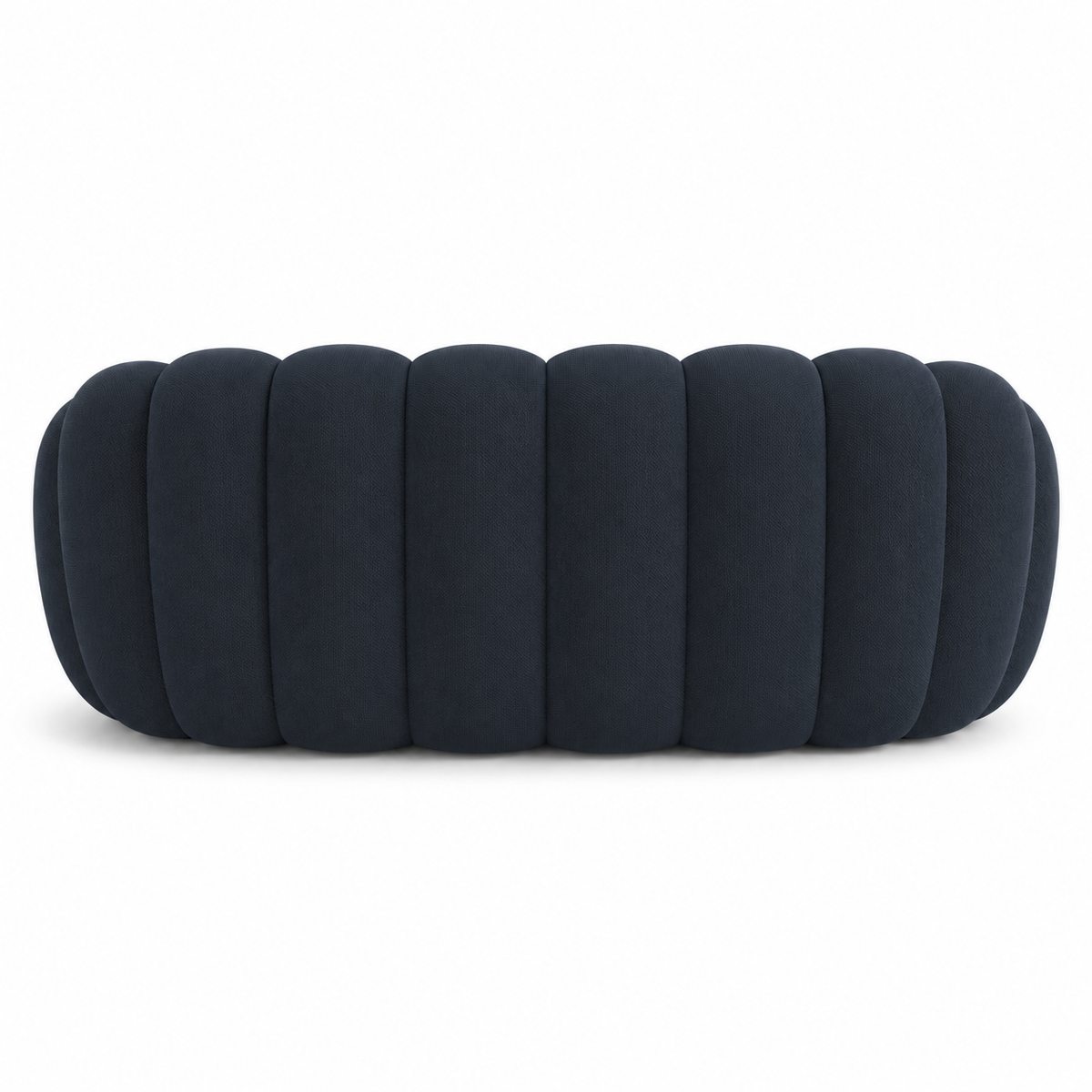 Canapé bubble 2 places Brume — Maille 3D Bleu marine