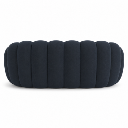 Canapé bubble 2 places Brume — Maille 3D Bleu marine