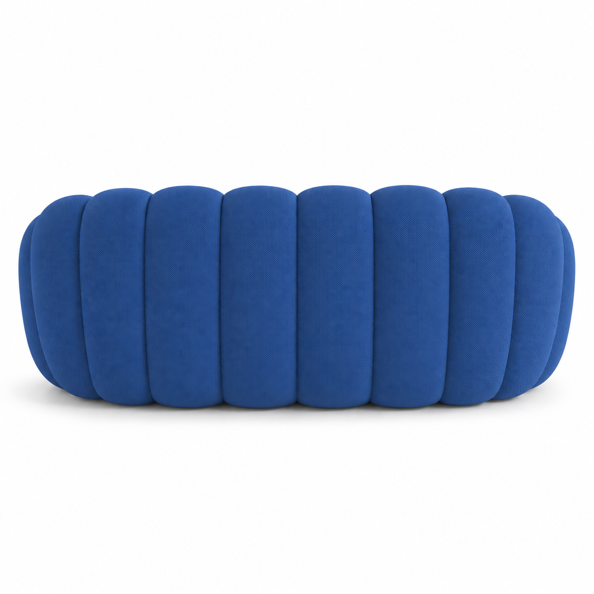 Canapé bubble 2 places Brume — Maille 3D Bleu roi