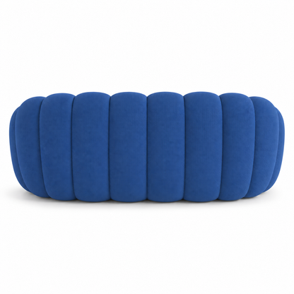 Canapé bubble 2 places Brume — Maille 3D Bleu roi