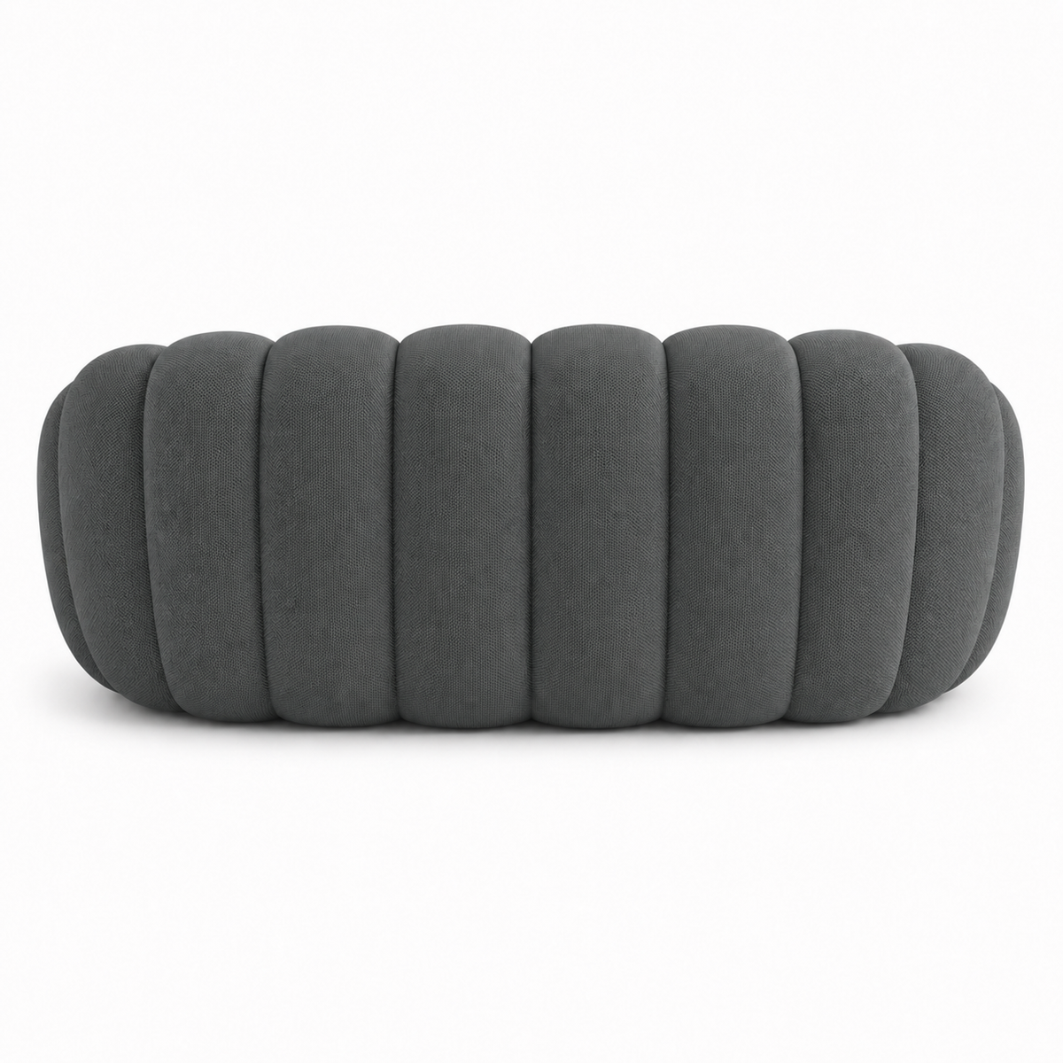 Canapé bubble 2 places Brume — Maille 3D Gris anthracite