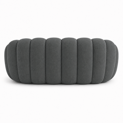 Canapé bubble 2 places Brume — Maille 3D Gris anthracite