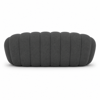 Canapé bubble 3 places Brume — Maille 3D Gris anthracite