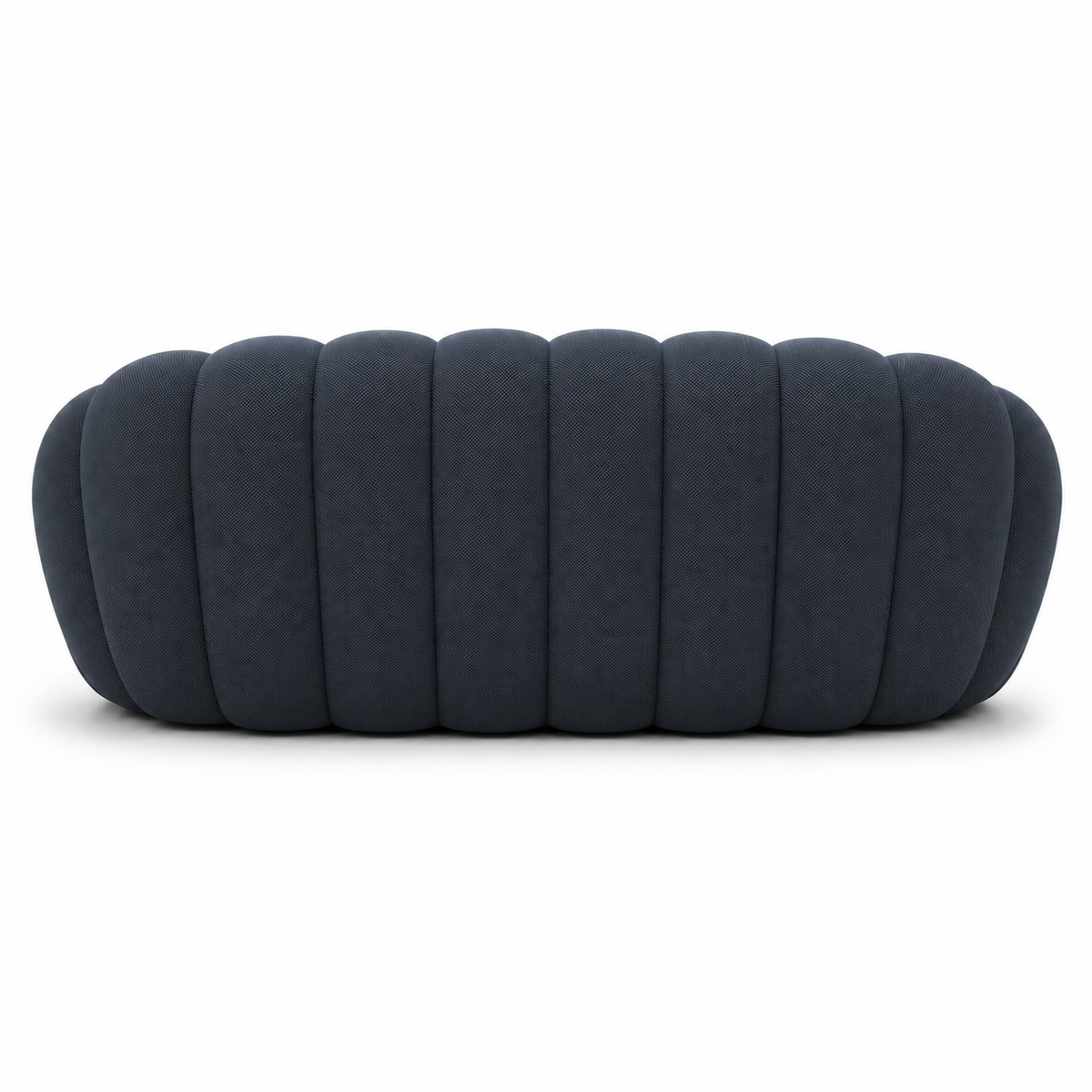 Canapé bubble 3 places Brume — Maille 3D Bleu marine