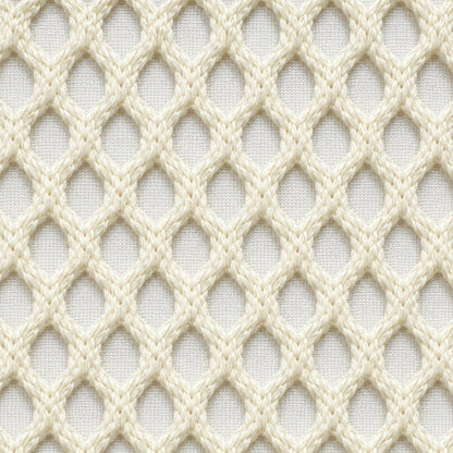 Canapé bubble 3 places Brume — Maille 3D Blanc cassé