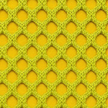 Canapé bubble 2 places Brume — Maille 3D Jaune anis