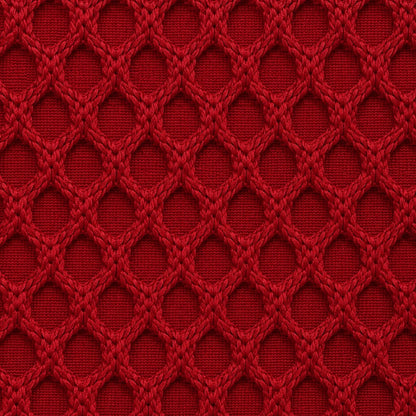 Canapé bubble 2 places Brume — Maille 3D Rouge profond