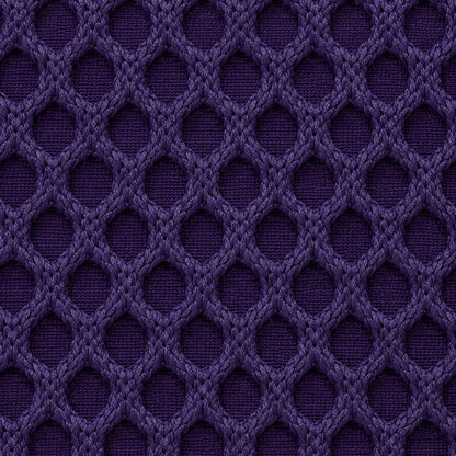 Pouf bubble Brume — Maille 3D Violet foncé