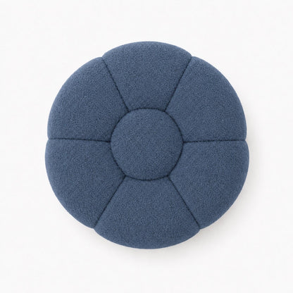 Pouf bubble Brume — Bouclette Bleu gris