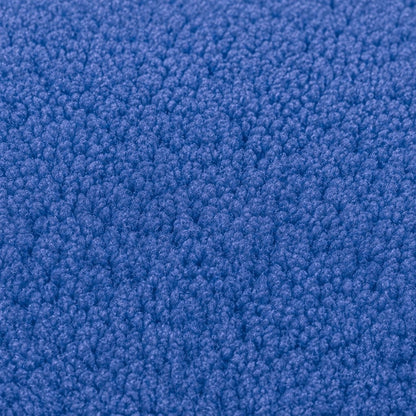 Pouf bubble Brume — Bouclette Bleu roi
