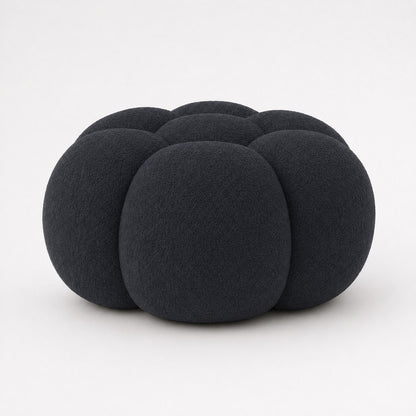 Pouf bubble Brume — Bouclette Noir