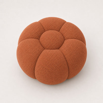 Pouf bubble Brume — Bouclette Terracotta
