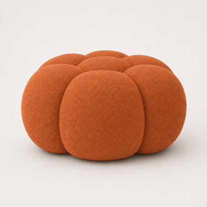 Pouf bubble Brume — Bouclette Terracotta