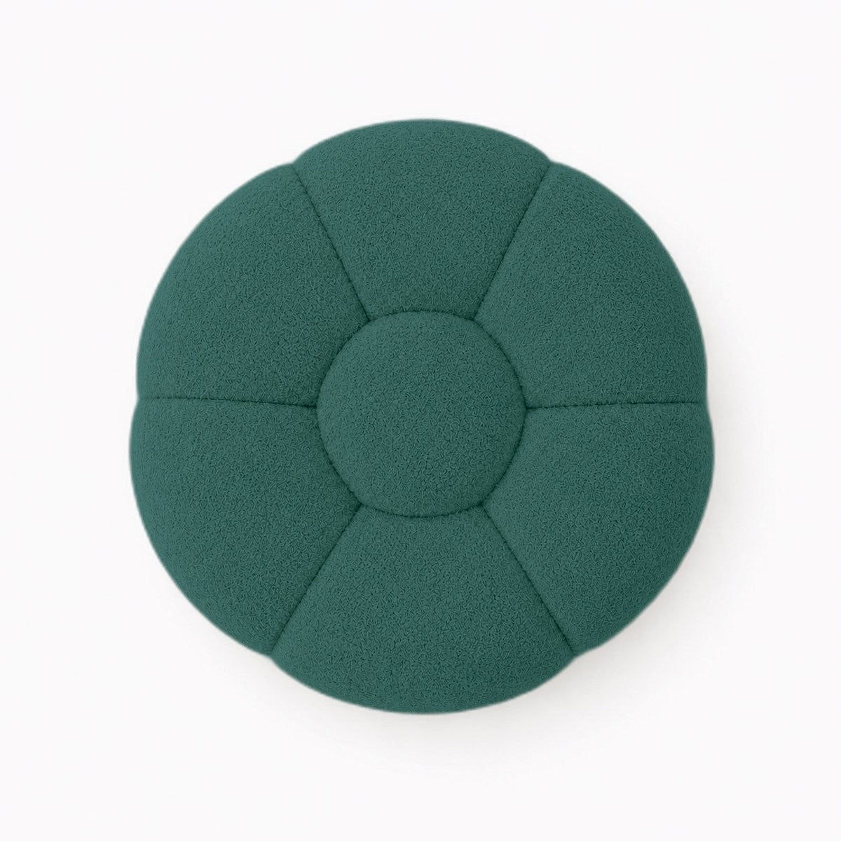 Pouf bubble Brume — Bouclette Vert canard