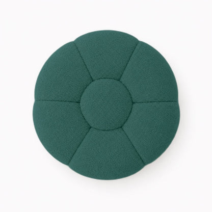 Pouf bubble Brume — Bouclette Vert canard